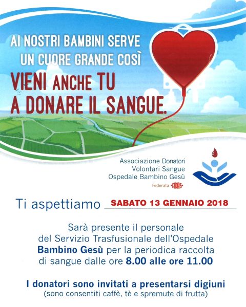 Donazione Sangue 2018